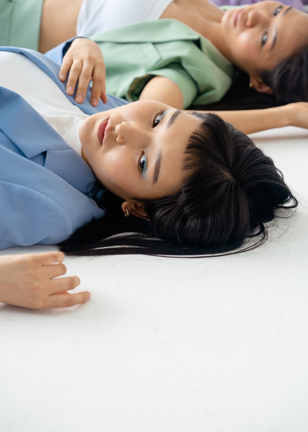 Women Lying on the Floor